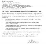 Prof. S. Pullaiah, M.Tech., Ph.D., President, SBIT,  Khammam.